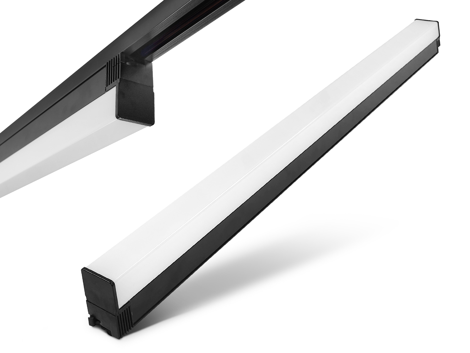 Lampa szynowa LED Emma 90cm 40W 4000K czarna 1F